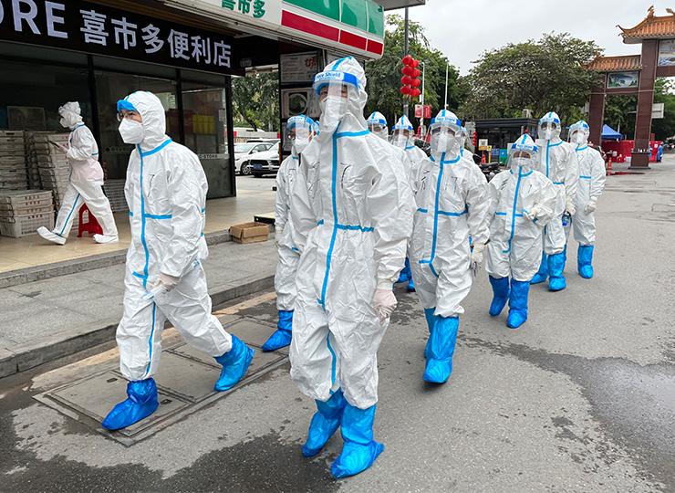 集团党员助力广州疫情封控区，筑牢抗疫“长城”